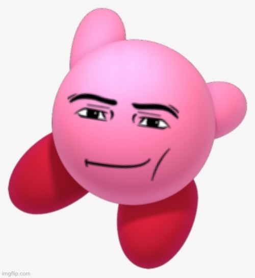 Kirby | image tagged in add a face to kirby | made w/ Imgflip meme maker