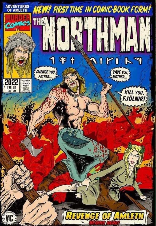 Northman Viking Comic book Blank Meme Template