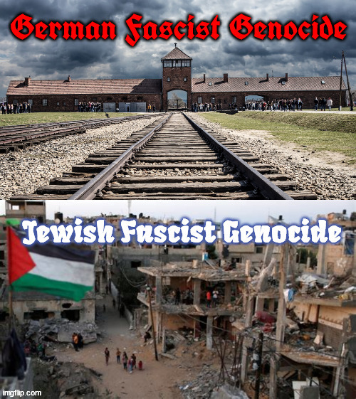 Good & Bad people on both sides | image tagged in aushwitz,fascists,nazis,bibi netanyahu,genocide,war criminals | made w/ Imgflip meme maker