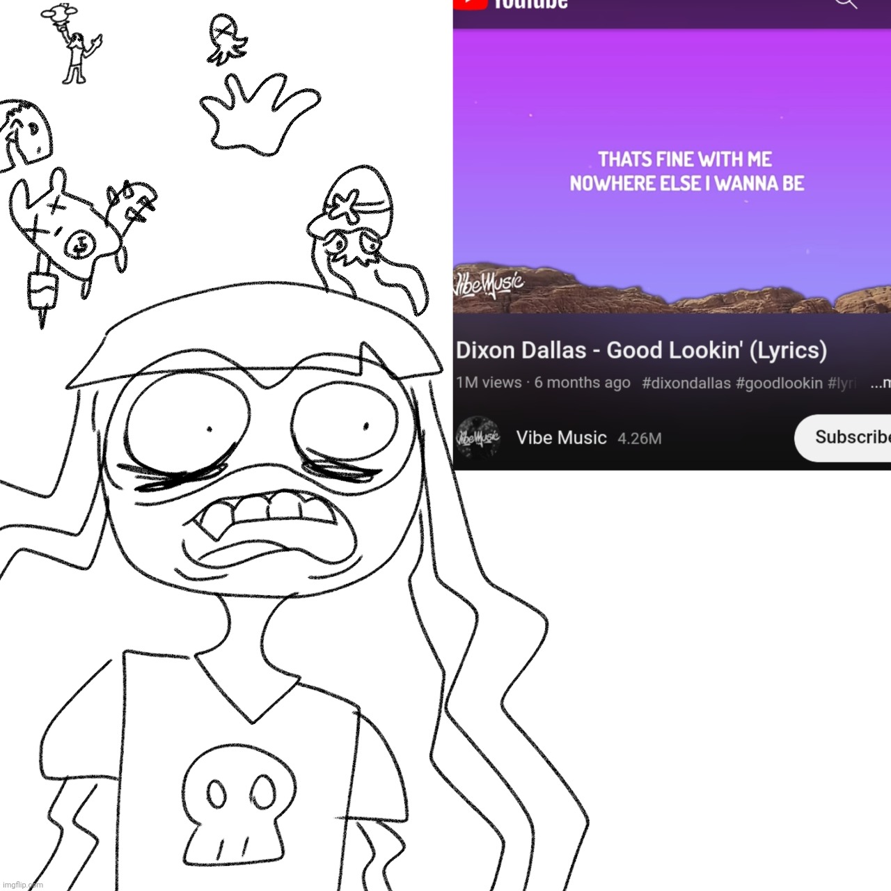 Seriously don't search up the song it's about say gex | made w/ Imgflip meme maker