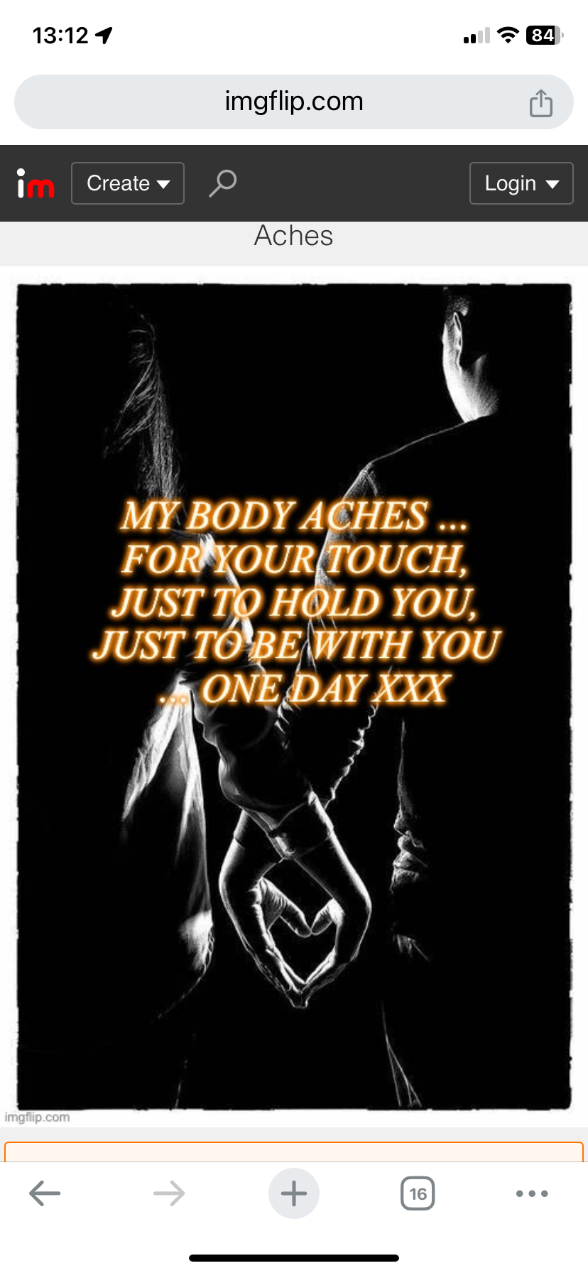 Aches Blank Meme Template