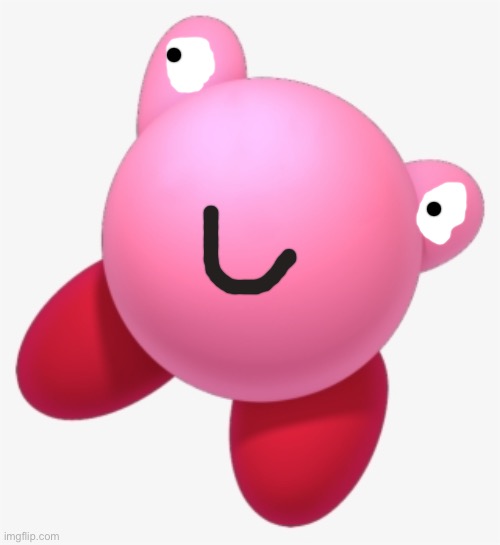 Frog | image tagged in add a face to kirby,wowzers | made w/ Imgflip meme maker