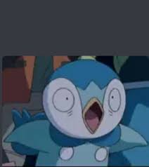 High Quality Surprised piplup Blank Meme Template