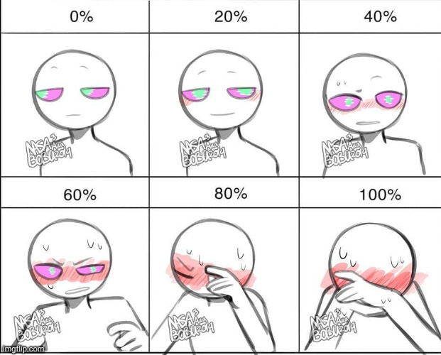 cuz trend rn yk | image tagged in try to make me blush meme | made w/ Imgflip meme maker