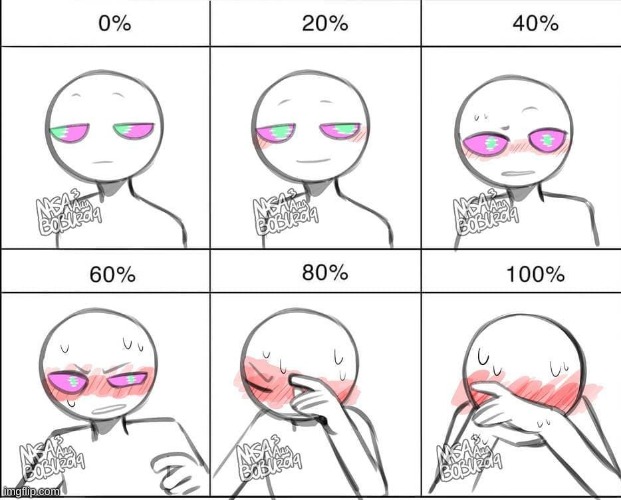 bc i was too lazy to do it earlier | image tagged in try to make me blush meme | made w/ Imgflip meme maker