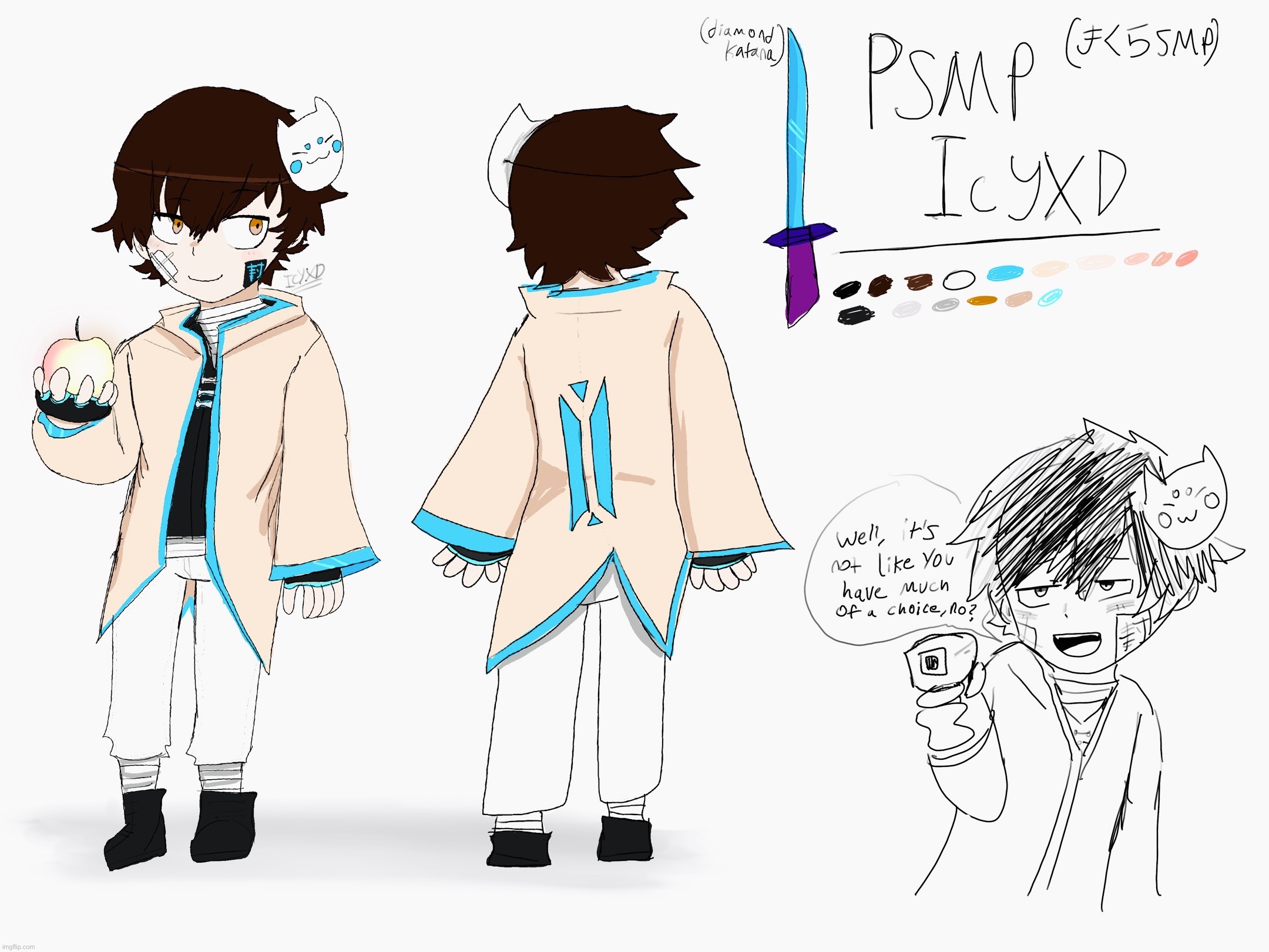 PILLOW SMP ICYXD DESIGN REFERENCE SHEET | made w/ Imgflip meme maker