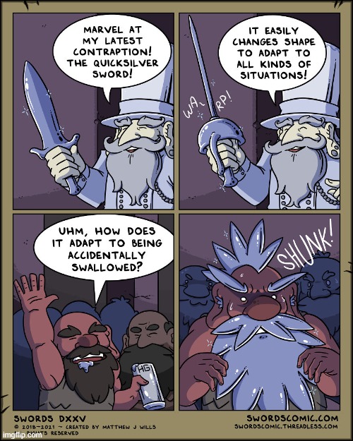 Now he can use his beard to fight people! | image tagged in sword,quicksilver,beard | made w/ Imgflip meme maker