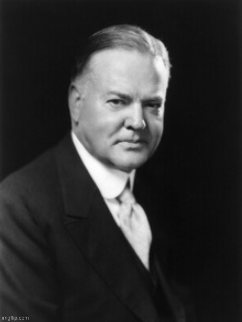 Day 24 of posting U.S. presidents | image tagged in herbert hoover | made w/ Imgflip meme maker