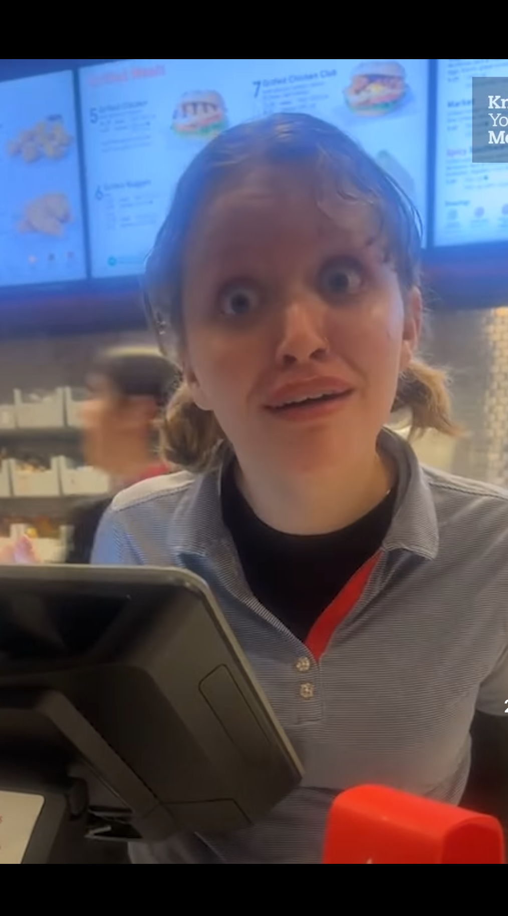 Chick-Fil-A girl Blank Template - Imgflip