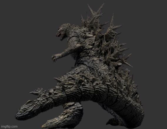 Hello | image tagged in godzilla minus one s h monsterart | made w/ Imgflip meme maker