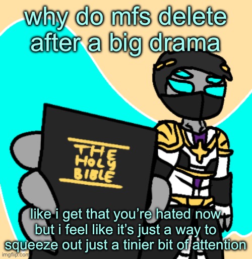 read up loser | why do mfs delete after a big drama; like i get that you’re hated now but i feel like it’s just a way to squeeze out just a tinier bit of attention | image tagged in read up loser | made w/ Imgflip meme maker