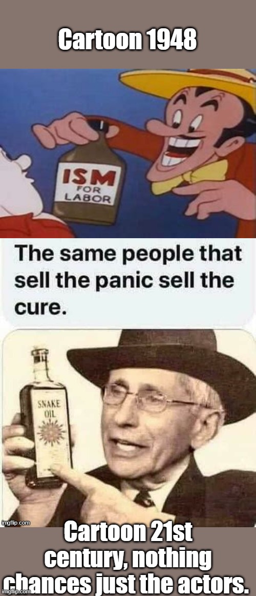 THE Song remains the same, only the singers change. | Cartoon 1948; Cartoon 21st century, nothing chances just the actors. | image tagged in democrats,nwo | made w/ Imgflip meme maker