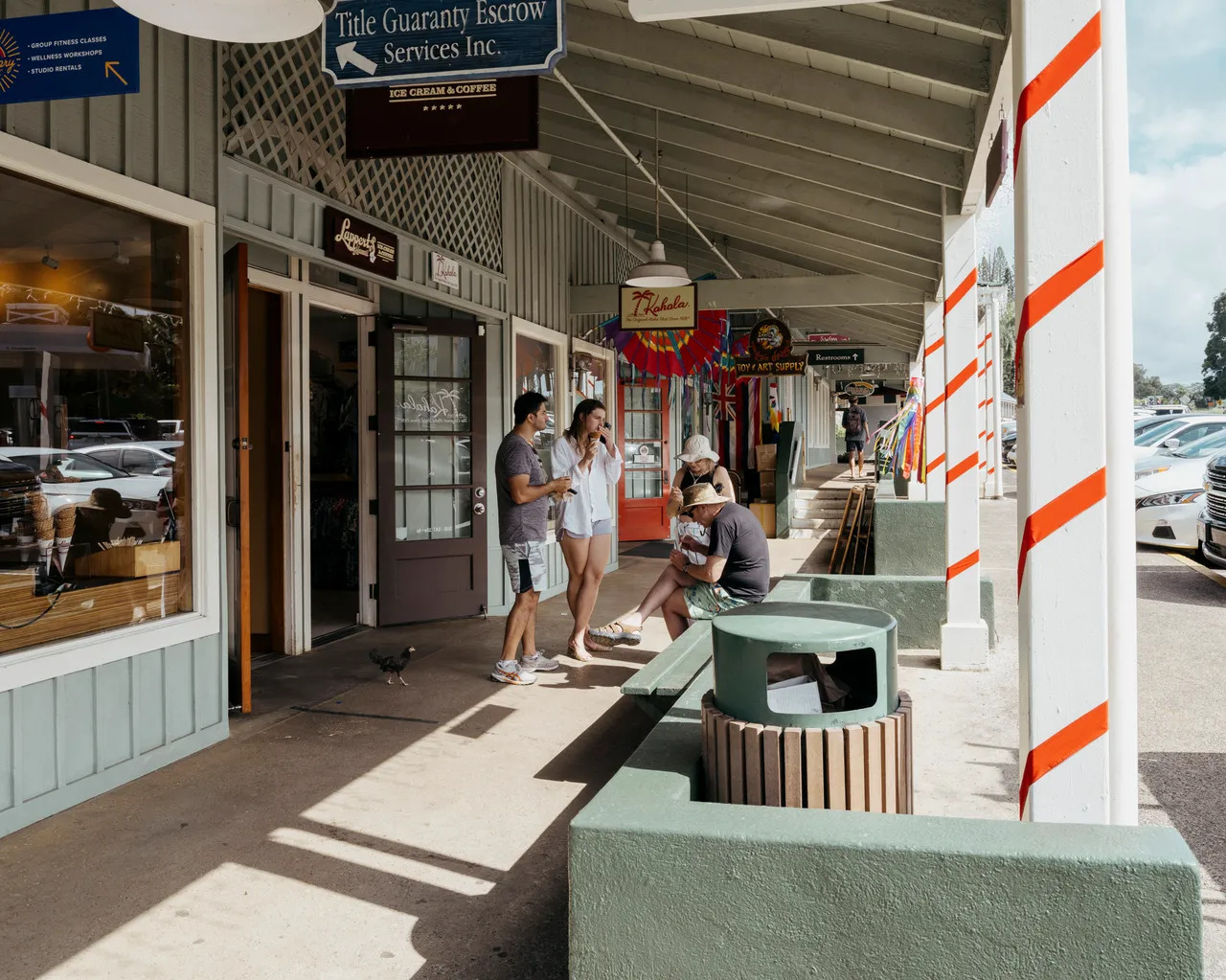 strip mall Blank Meme Template
