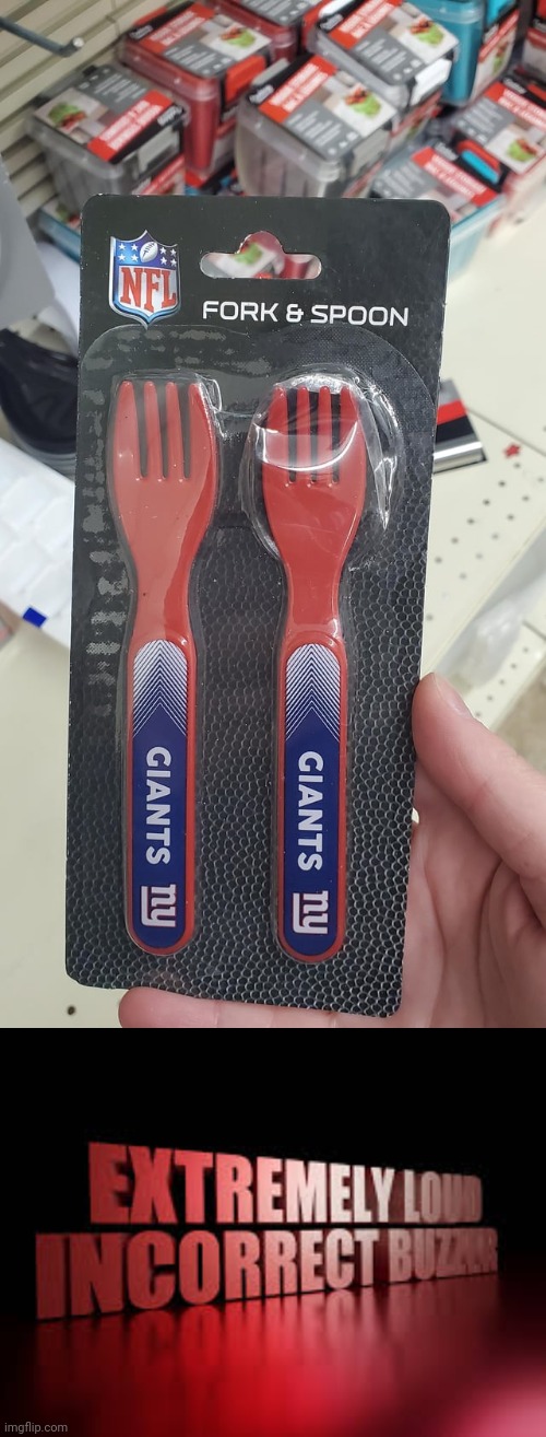 Forks | image tagged in extremely loud incorrect buzzer,forks,fork,spoon,you had one job,memes | made w/ Imgflip meme maker