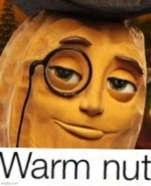 warm nut | made w/ Imgflip meme maker