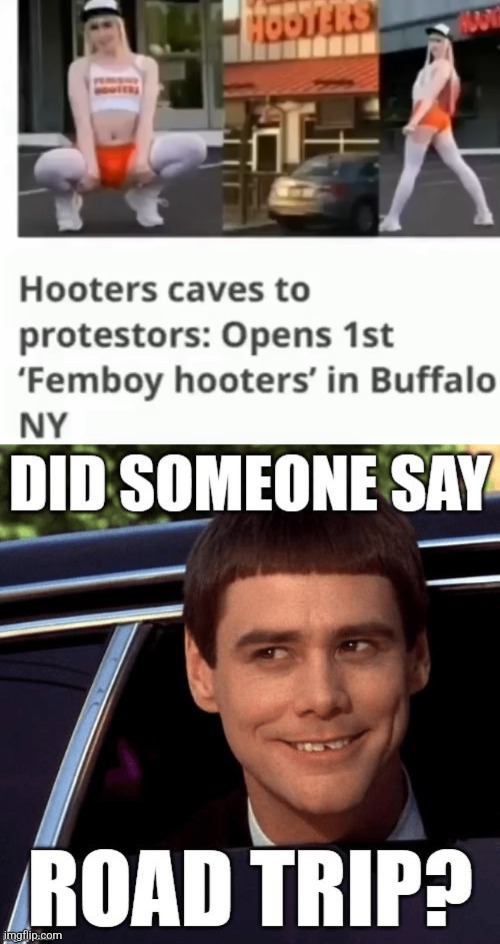 Femboy hooters | image tagged in femboy | made w/ Imgflip meme maker