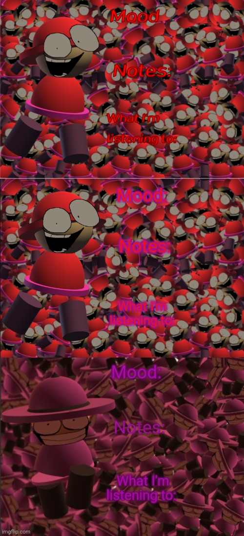 Showcase of my version of the bambox announcement temp | Mood:; Notes:; What I'm listening to: | image tagged in bambox announcement temp,banbodi announcement temp,vsbanbodi,dave and bambi | made w/ Imgflip meme maker