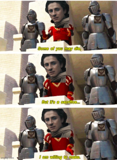 As Paul Sends The Fremen Into The Holy War. | image tagged in dune | made w/ Imgflip meme maker