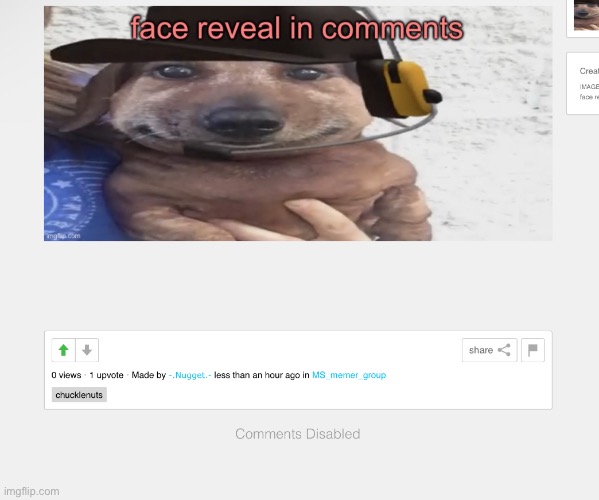 image tagged in chucklenuts | made w/ Imgflip meme maker