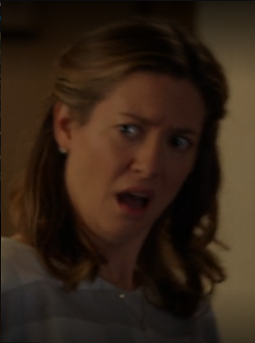 Shocked Mary from Young Sheldon Blank Meme Template