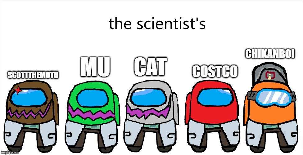 COSTCO; CAT; MU; CHIKANBOI; SCOTTTHEMOTH | made w/ Imgflip meme maker