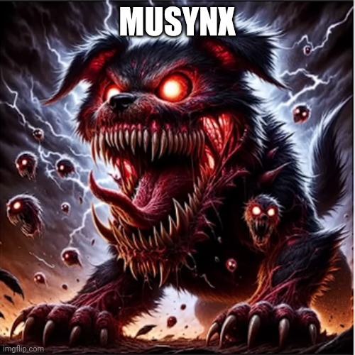 The god puppy | MUSYNX | image tagged in the god puppy | made w/ Imgflip meme maker