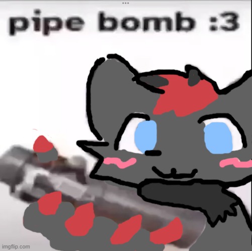Zoroark has a gift for u :D | image tagged in zoroark pipe bomb 3 | made w/ Imgflip meme maker
