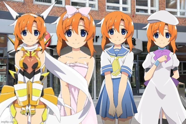 too many rena´s | image tagged in anime | made w/ Imgflip meme maker