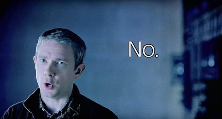 No Blank Meme Template