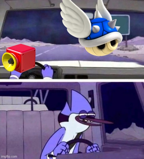 Need I explain? | image tagged in regular show oh yeh,oh yeah,victory,mario kart,oh wow are you actually reading these tags | made w/ Imgflip meme maker