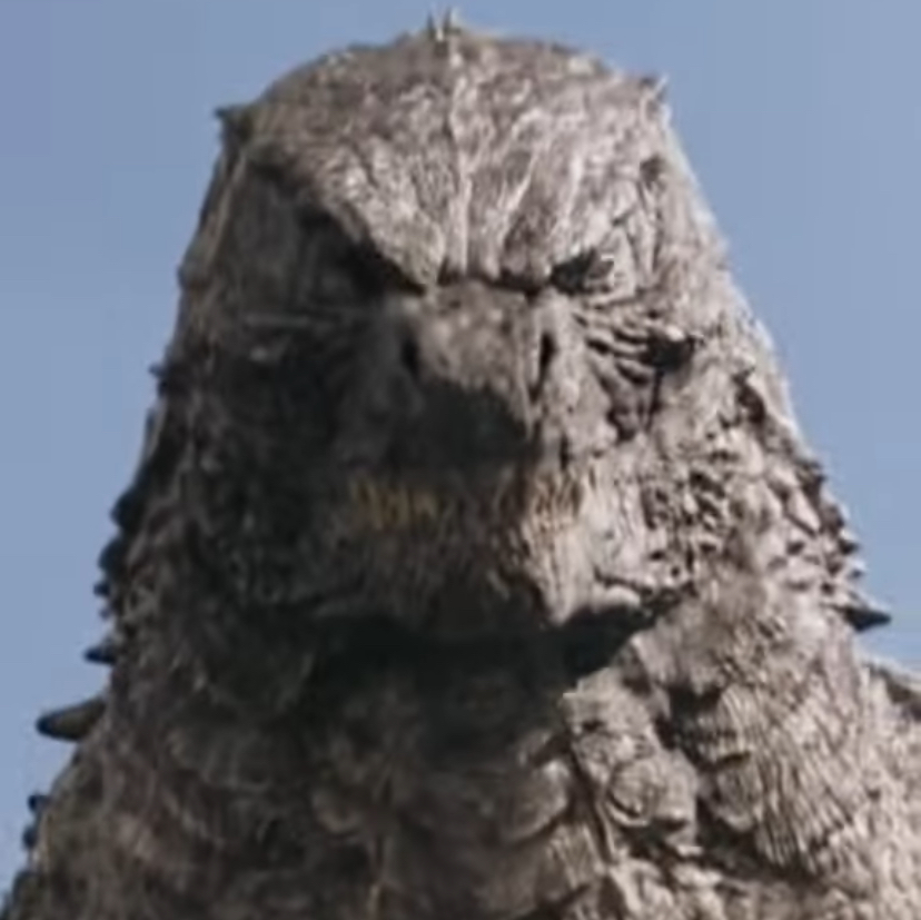 The rock (Godzilla) Blank Meme Template
