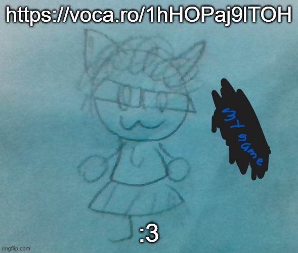 https://voca.ro/1hHOPaj9lTOH | https://voca.ro/1hHOPaj9lTOH; :3 | image tagged in bda neko arc | made w/ Imgflip meme maker