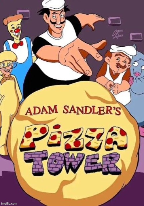 adam snader piza torwer | made w/ Imgflip meme maker