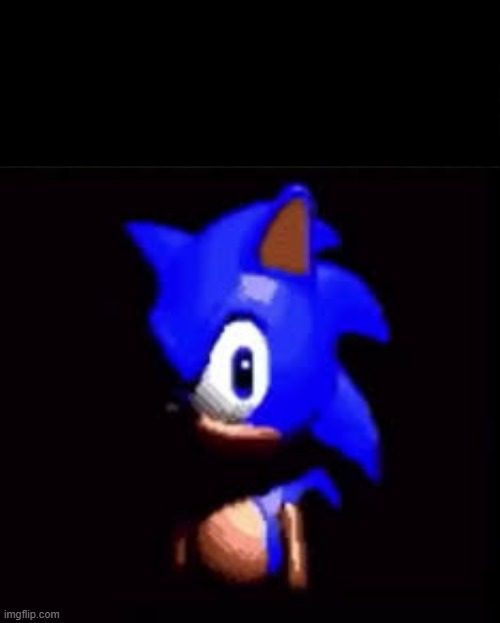 Sonic Post Below | image tagged in sonic post below | made w/ Imgflip meme maker