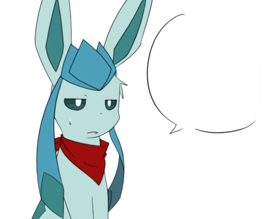 High Quality Frost Talking / Speechbubble (No Background) Blank Meme Template