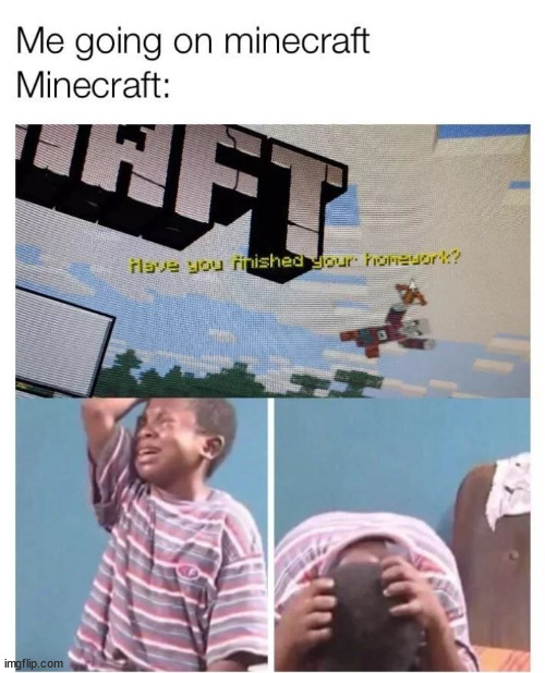 no title | image tagged in minecraft | made w/ Imgflip meme maker