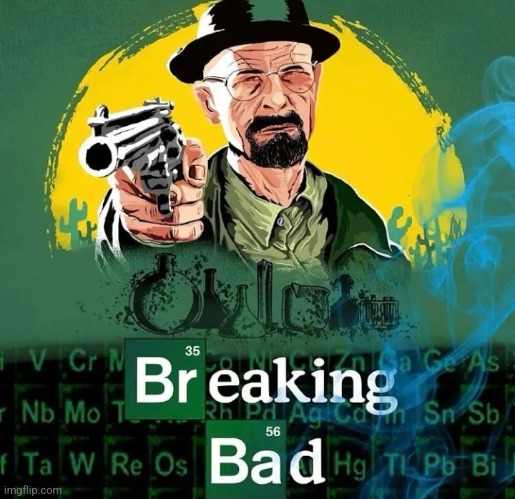 breaking bad artwork in red dead redemption 2 style | made w/ Imgflip meme maker