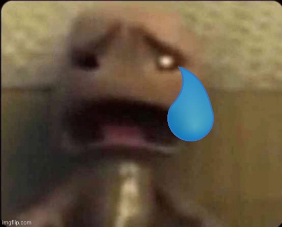 Scared Sackboy | image tagged in scared sackboy | made w/ Imgflip meme maker
