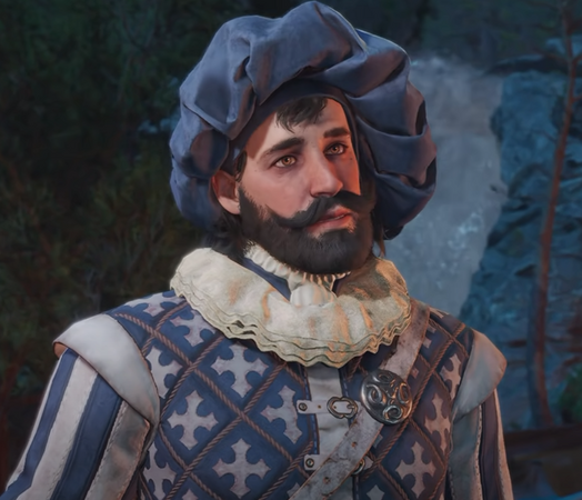 High Quality Volo BG3 Blank Meme Template