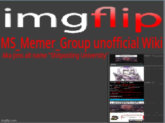 my design in the msmg wiki main page (hope i get the job lol) | made w/ Imgflip meme maker