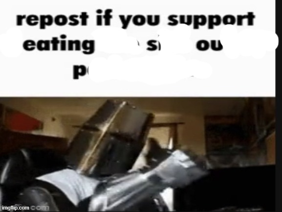 repost if you support eating soup | image tagged in repost if you support beating the shit out of pedophiles | made w/ Imgflip meme maker