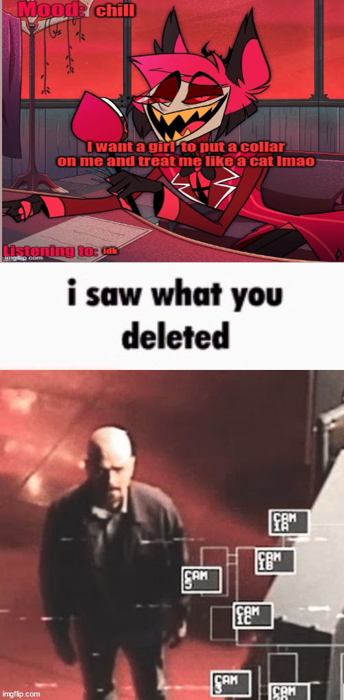 i saw what you deleted | image tagged in i saw what you deleted | made w/ Imgflip meme maker
