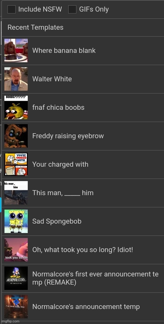 Recent temps ig | made w/ Imgflip meme maker