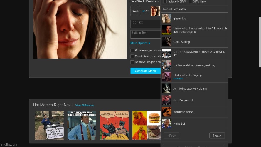 made w/ Imgflip meme maker