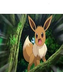 High Quality Surprised Eevee Blank Meme Template