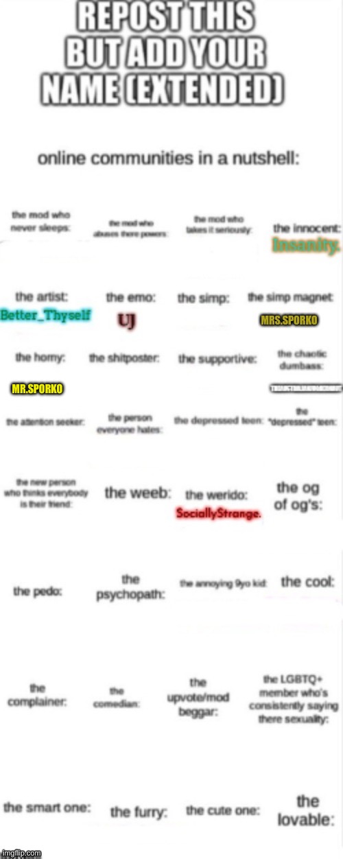 MR.SPORKO | made w/ Imgflip meme maker