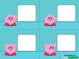 Kirby plan Blank Meme Template