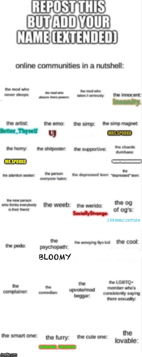 besides like 1 or 2, I’m the most og user here | 1984MACINTOSH | made w/ Imgflip meme maker