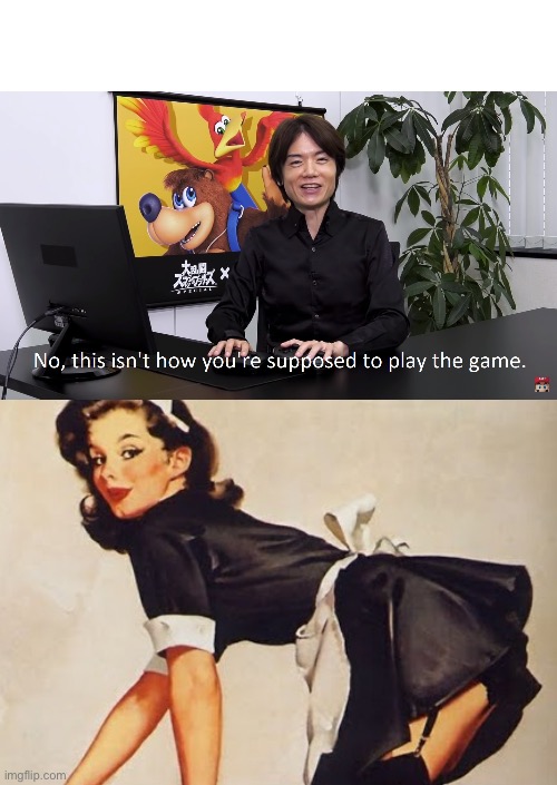 image tagged in this isn't how you're supposed to play the game,maids are underpaid | made w/ Imgflip meme maker