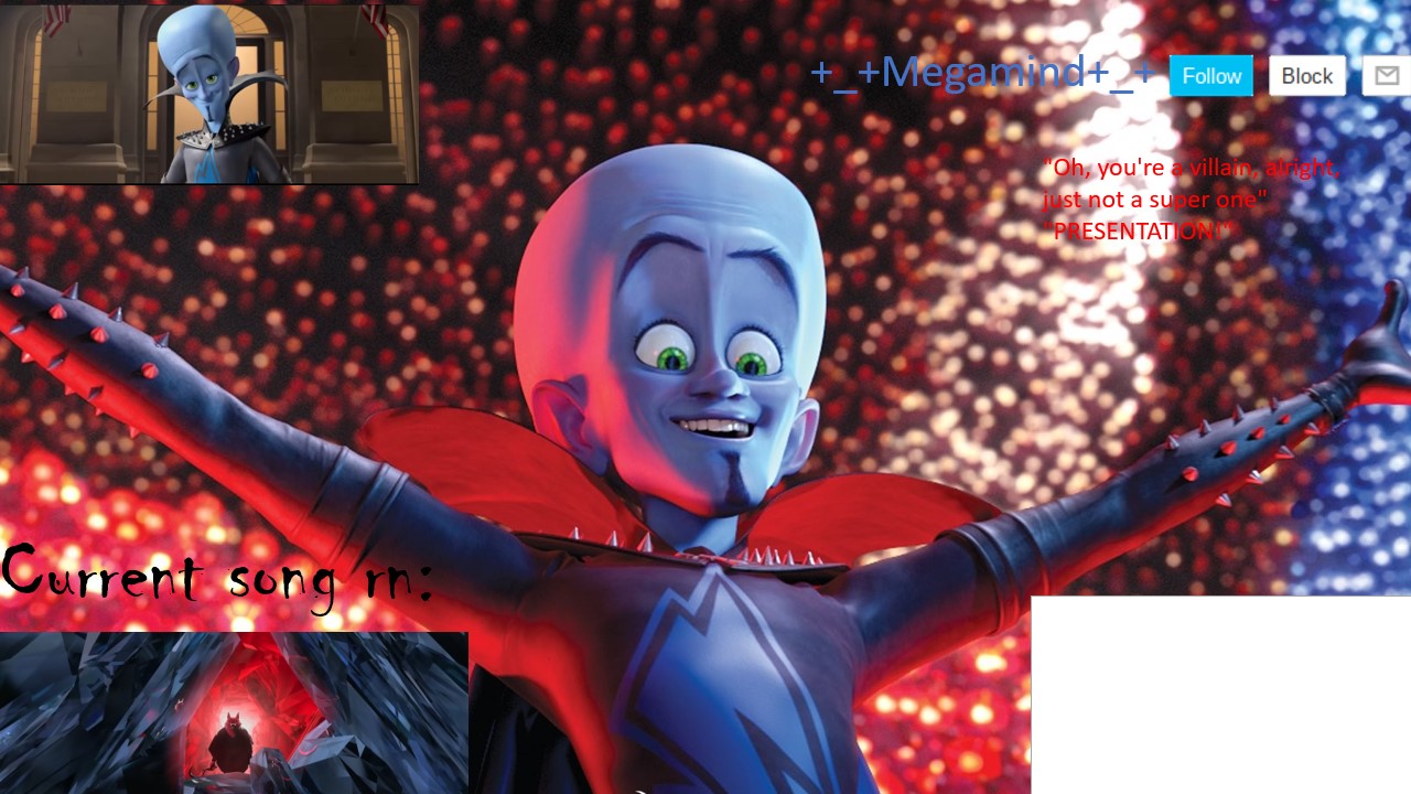 High Quality _Megamind_ Template Blank Meme Template